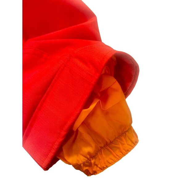 Obermeyer Kids I-Grow Snow Bib Pants Adjustable Straps Size 7 Peony red - Picture 5 of 5